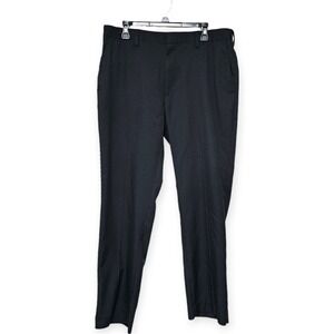 Louis Raphael Tailored Fit Men's Black 36x30 Dress Pants 100% Polyester